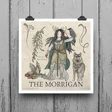The Morrigan Icon Goddess Deity