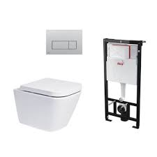 Linea Wall Hung Toilet Alca 2 In 1 1