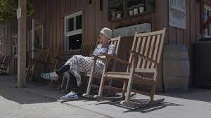 Rocking Chair Porch Stock Footage