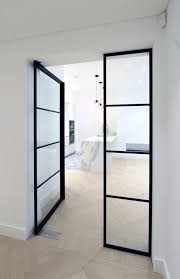 Double Doors Frosted Glass