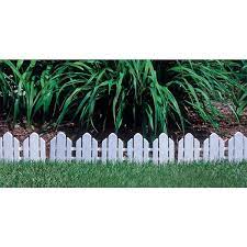 Resin Adirondack Style Garden Fence