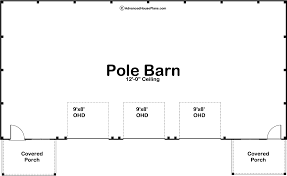 Pole Barn Post Frame Plan Arthur