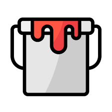Paint Bucket Generic Outline Color Icon