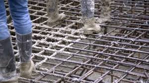 Pouring Concrete Stock Footage