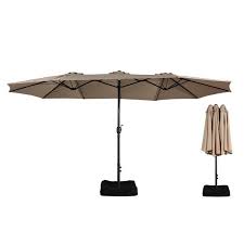 Clihome 15 Ft Outdoor Maket Umbrella