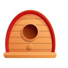 Small Bird House Icon Cartoon Of Small