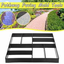 Diy Bricks Garden Pavement Mold Walk
