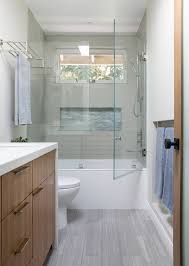 75 Contemporary Tub Shower Combo Ideas