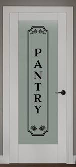 Pantry Door In Décor Decals Stickers