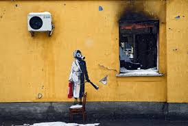 Thieves Tried To Cut Banksy Mural From