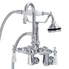 Gooseneck Bathroom Wall Tub Faucet W
