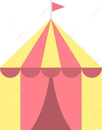 Circus Tent Icon Vector Image