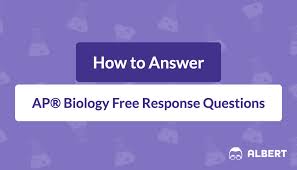 How To Answer Ap Biology Free Response