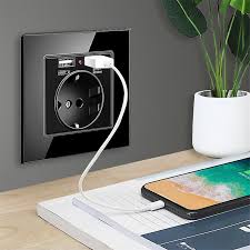 Power Socket 2 Usb Charger