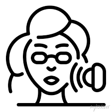Woman Face Hair Removal Icon Outline