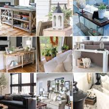 Best Sofa Table Decorating Ideas