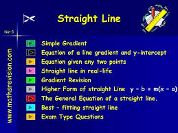 Straight Line Powerpoint Presentation