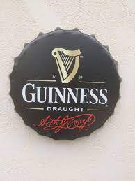 Wall Art Sign Guinness Vintage Tin