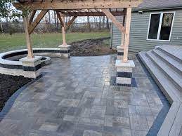 Pergola Patio And Fire Pit