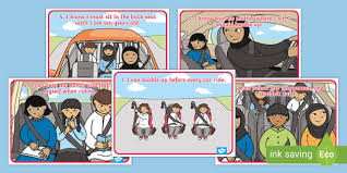 Car Safety Display Posters Teacher