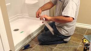 Install Glass Sliding Shower Doors
