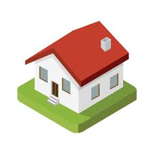 3d House Icon Vector Art Icons And