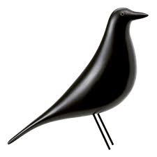 Vitra Eames House Bird Black Finnish