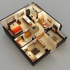 Modern Apartment Floor Plan