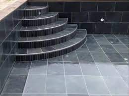 Black Porcelain Swimming Pool Tile