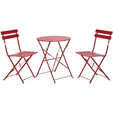 Metal Frame 2 Person Bistro Set