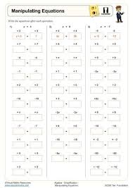 Solving Linear Equations Worksheets