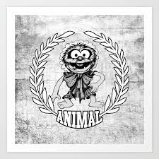 Baby Animal Fashion Icon 2016 Art Print