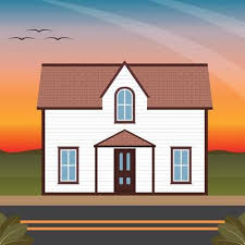 Cape Cod House Vector Art Icons And