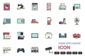 Home Appliances Icon Svg Jpg Png