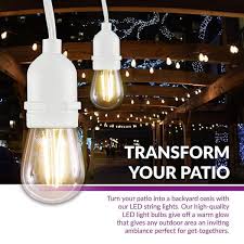 Outdoor Plug In Led Edison String Light