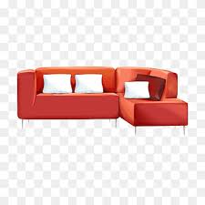 Icon David Red Sofa Angle Furniture