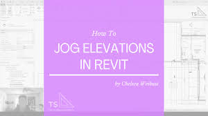 How To Jog Elevations In Revit The