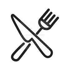 Fork And Knife Line Icon Iconbunny