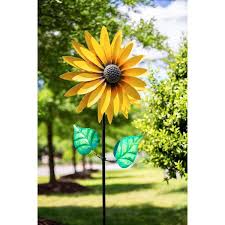 Sunflower Statement Wind Spinner
