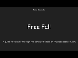 Free Fall Concept Builder