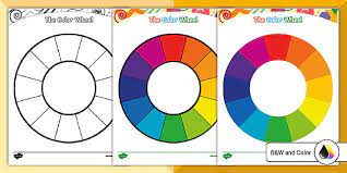 Color Wheel Printable Resource For Kids