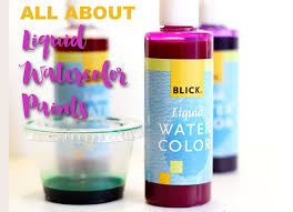 All About Liquid Watercolor Paints