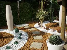 Pebble Garden Landscaping With Rocks