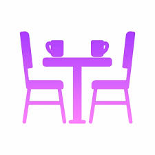 Table Icon Vector Ilration Stock