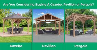 A Gazebo Pavilion Or Pergola
