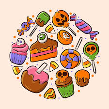 Cute Cartoon Candy Icon Collection