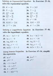 Solved Solving An Exponential Equation