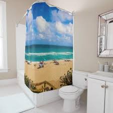 Beach Shower Curtain Zazzle