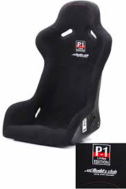 Buddy Club P1 Racing Seat Black Uk