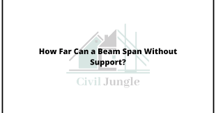 how far can a beam span without support